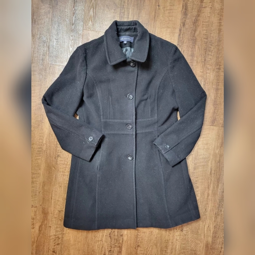 Anne Klein wool blend coat